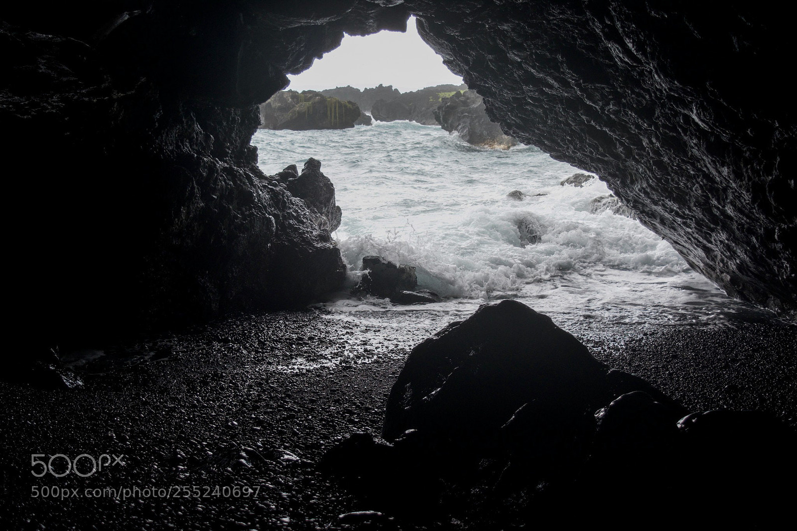 Nikon D3300 sample photo. Black sand beach of photography