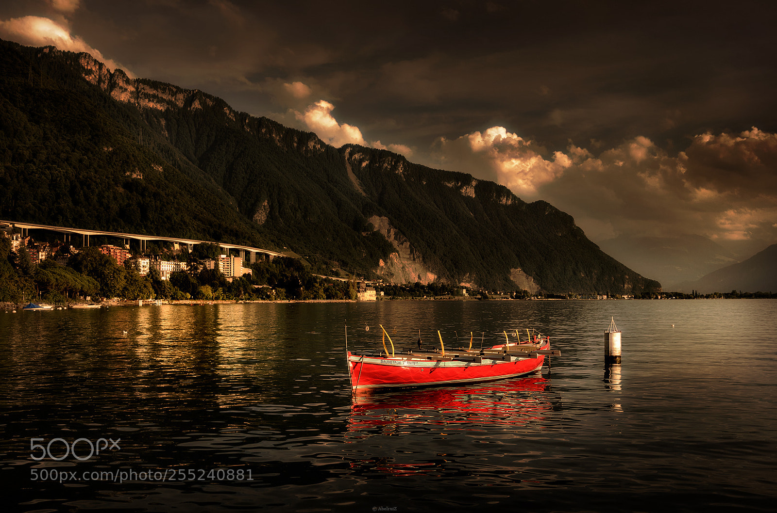 Nikon D300 sample photo. Montreaux photography