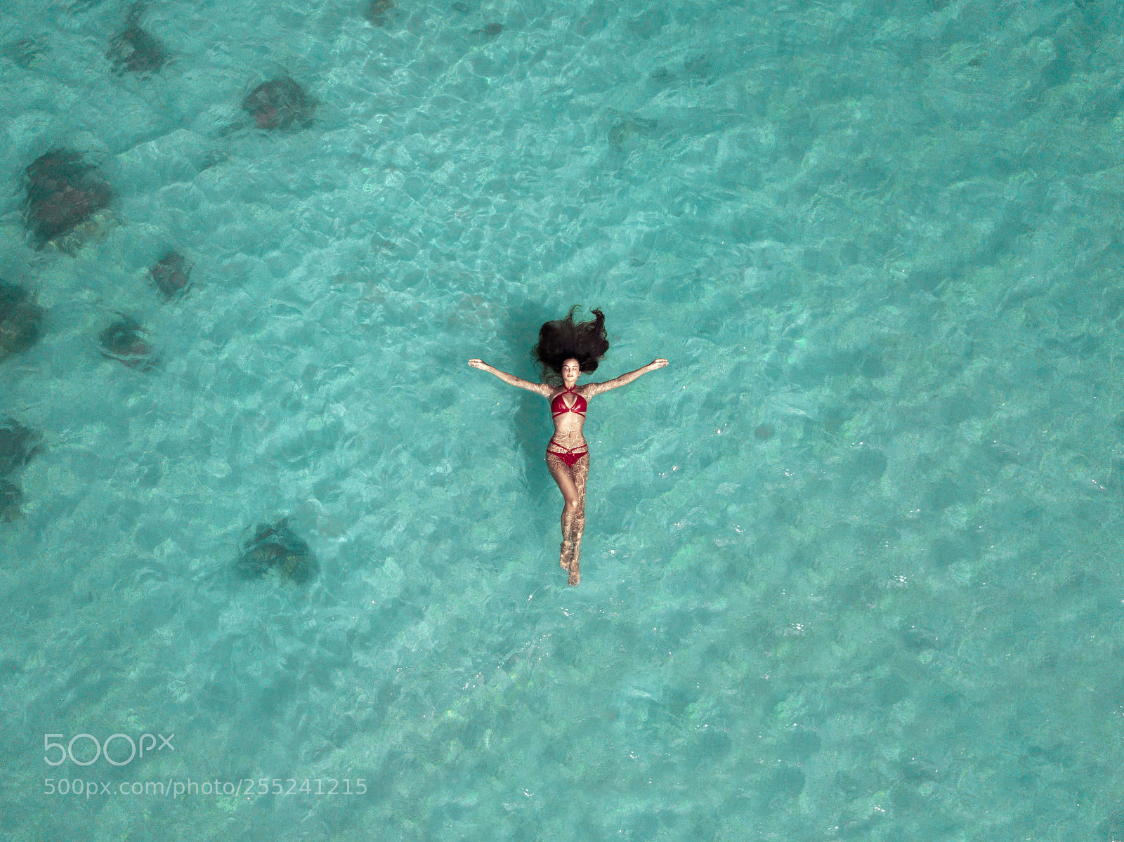 DJI FC220 sample photo. Sunbathing photography