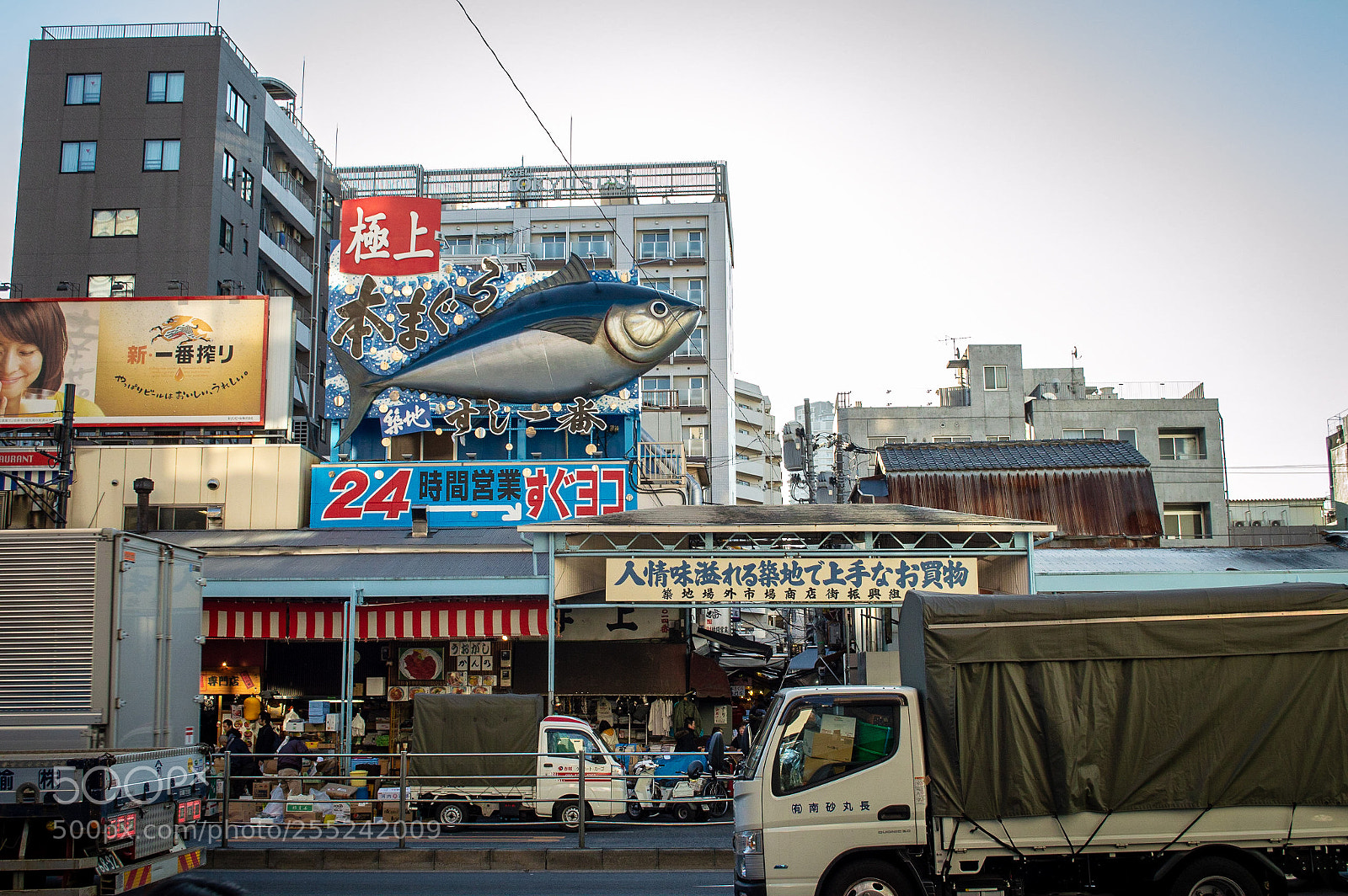 Nikon D3200 sample photo. Tsukiji fish market, tokyo photography