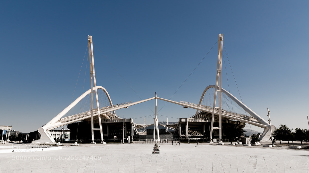 Sony a6500 sample photo. Olympic stadium athens photography