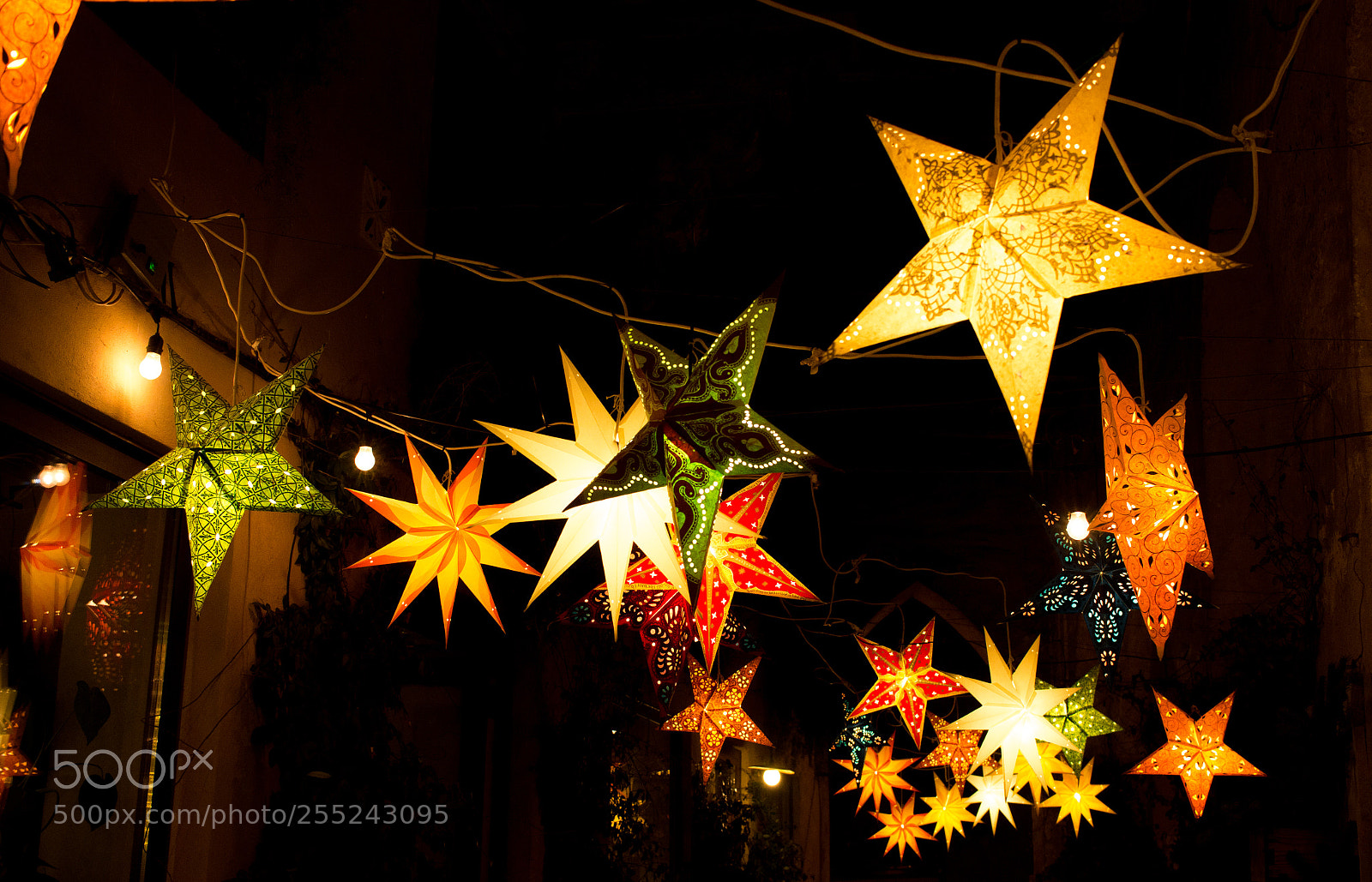 Canon EOS 700D (EOS Rebel T5i / EOS Kiss X7i) sample photo. Christmas stars photography