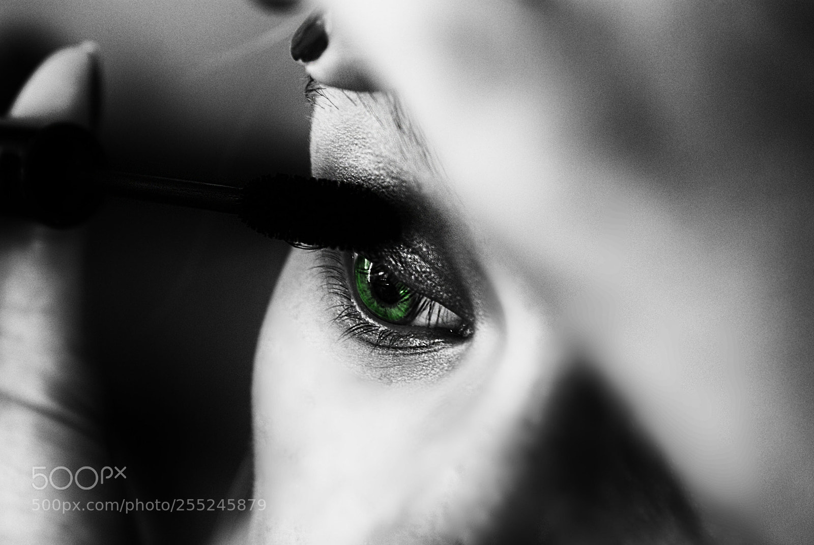 Sony Alpha DSLR-A100 sample photo. Eye photography