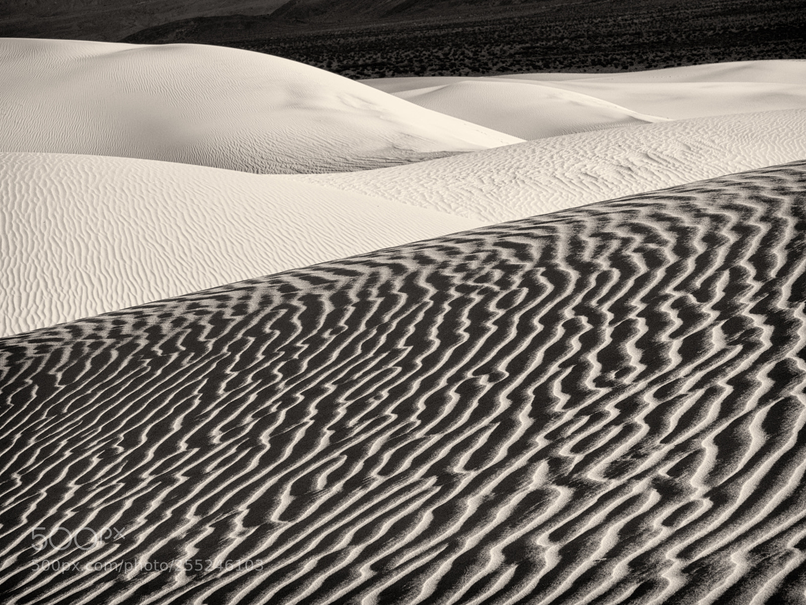 Olympus OM-D E-M1 sample photo. Saline valley dunes photography