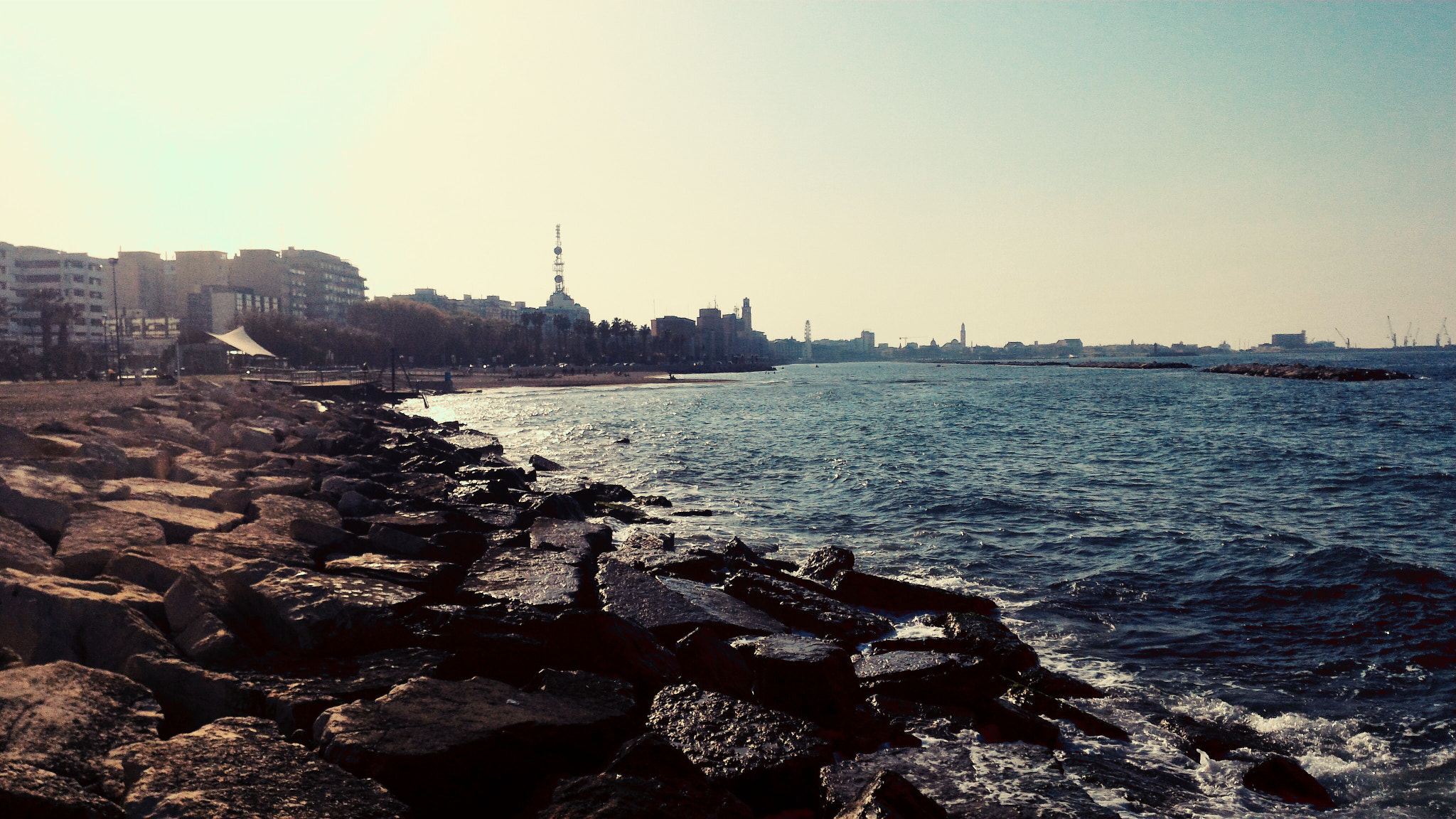 ASUS ZenFone 2 (ZE551ML) sample photo. Aftenoon on the beach photography