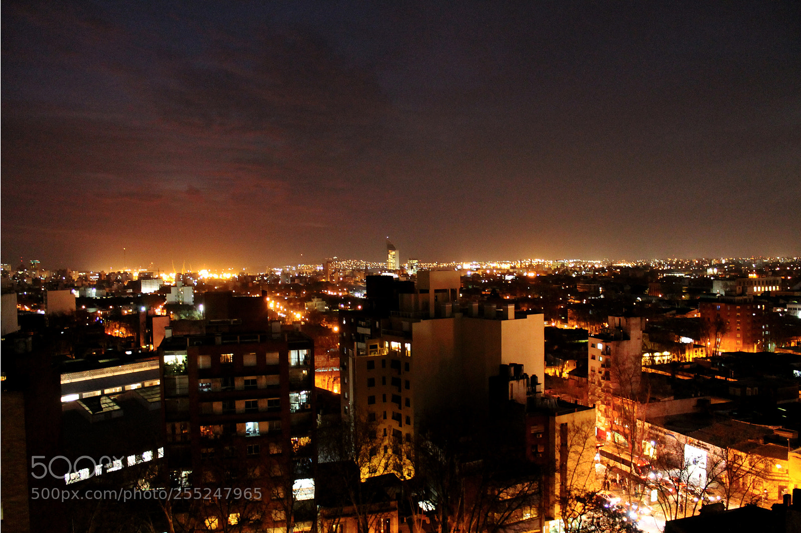 Canon EOS 1100D (EOS Rebel T3 / EOS Kiss X50) sample photo. Noche montevideana photography