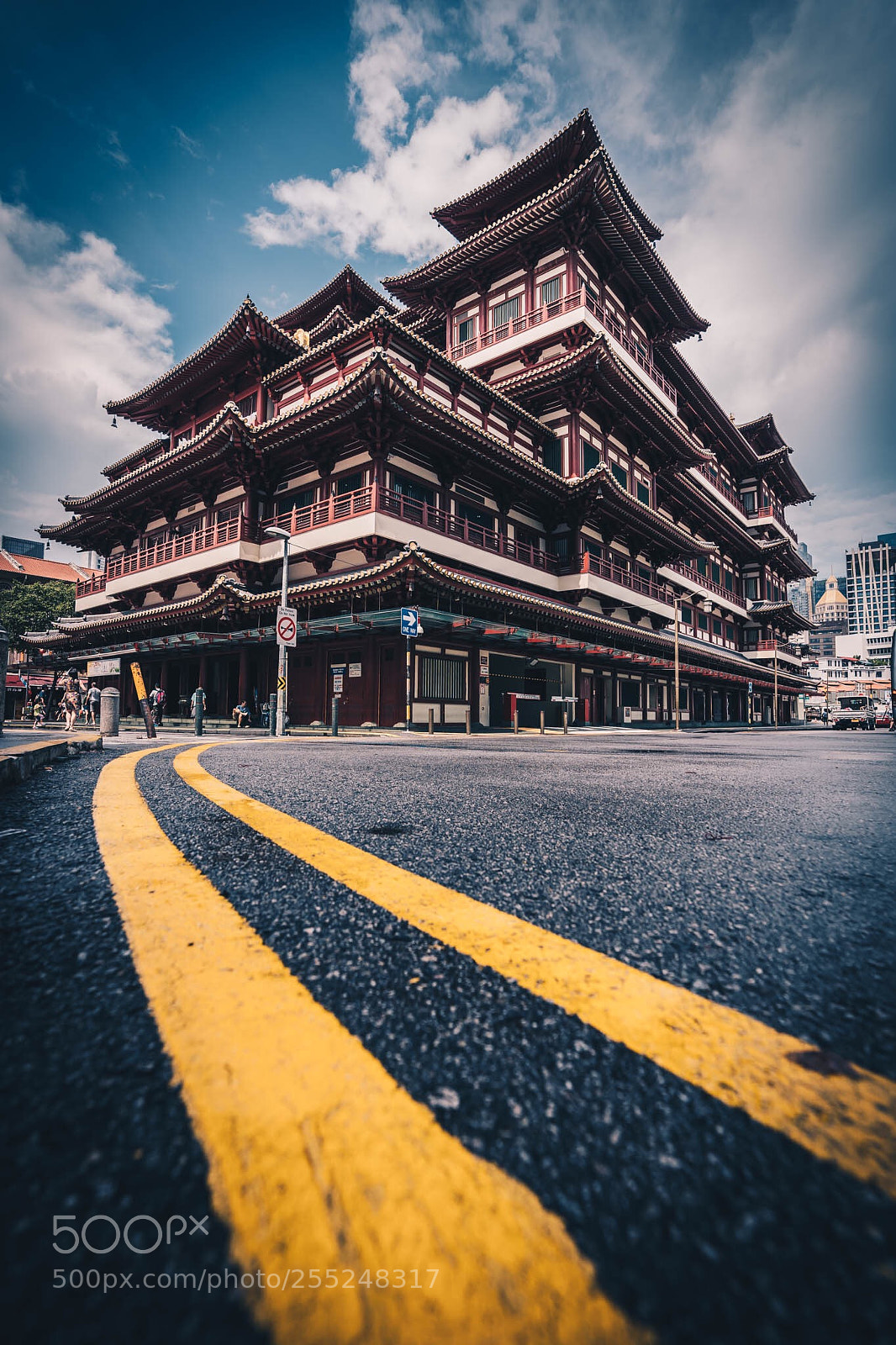 Sony a7 III sample photo. Buddha temple in singapore photography