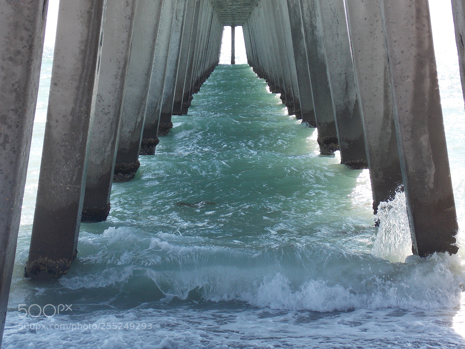 Nikon Coolpix L810 sample photo. Under the pier photography