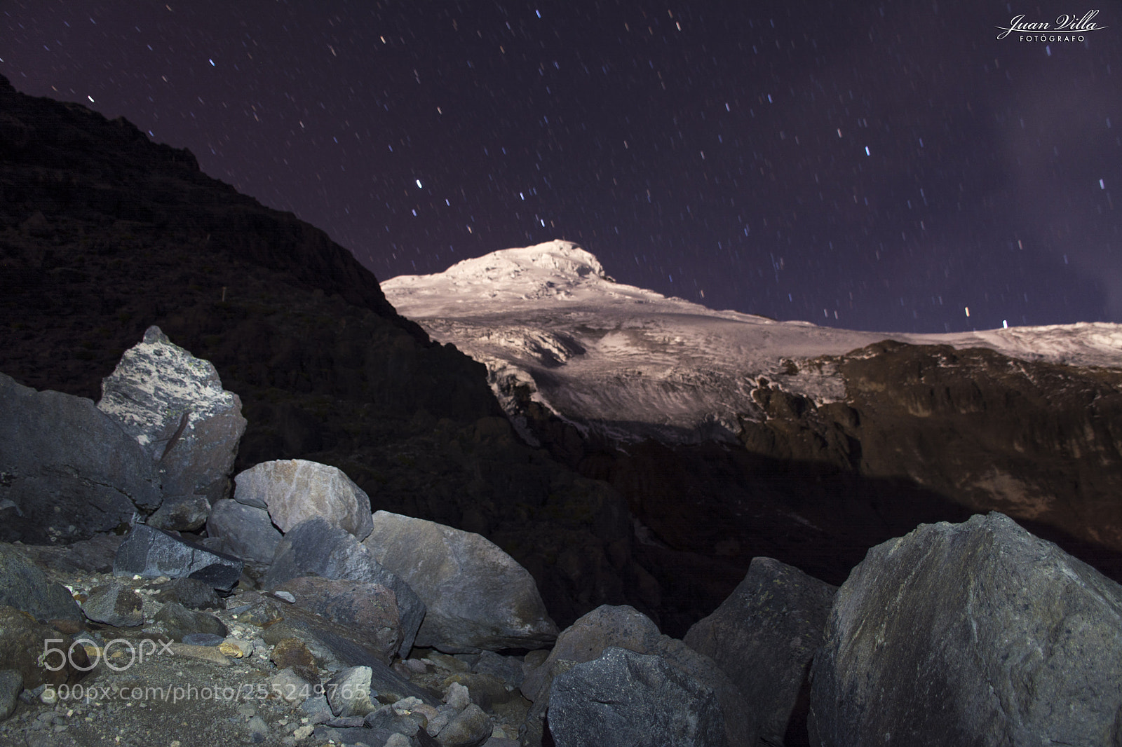 Nikon D7100 sample photo. Cayambe nocturno photography