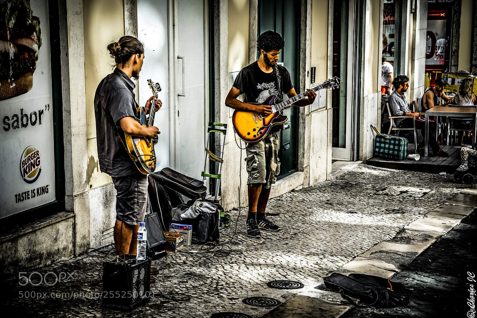 Nikon D5300 sample photo. Street musicians photography