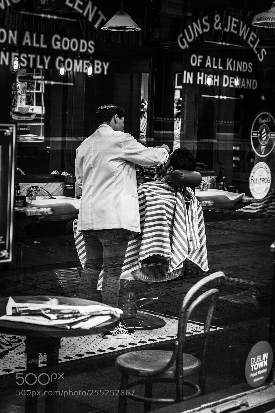 Nikon D3300 sample photo. Barber photography