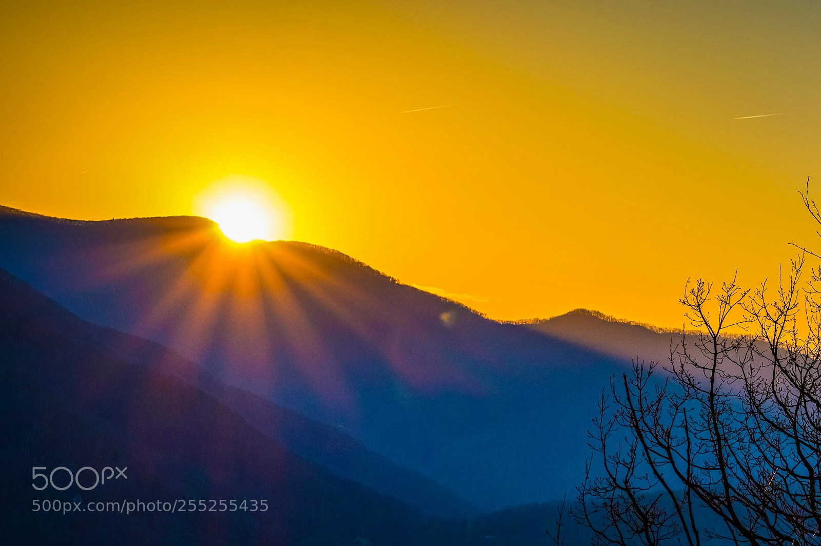 Nikon D5500 sample photo. Another maggie valley sunset photography