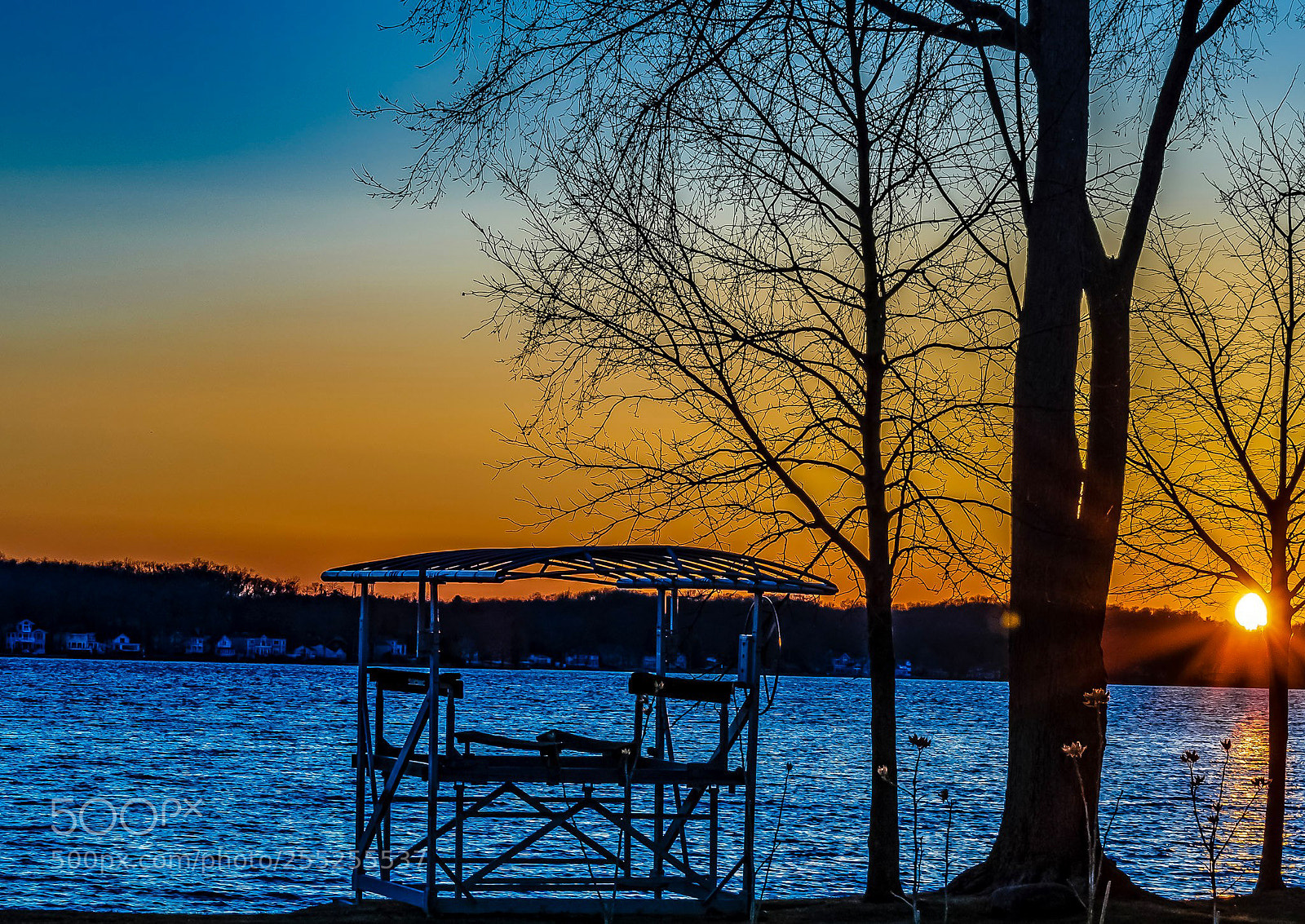 Nikon D5500 sample photo. Gull lake sunset photography
