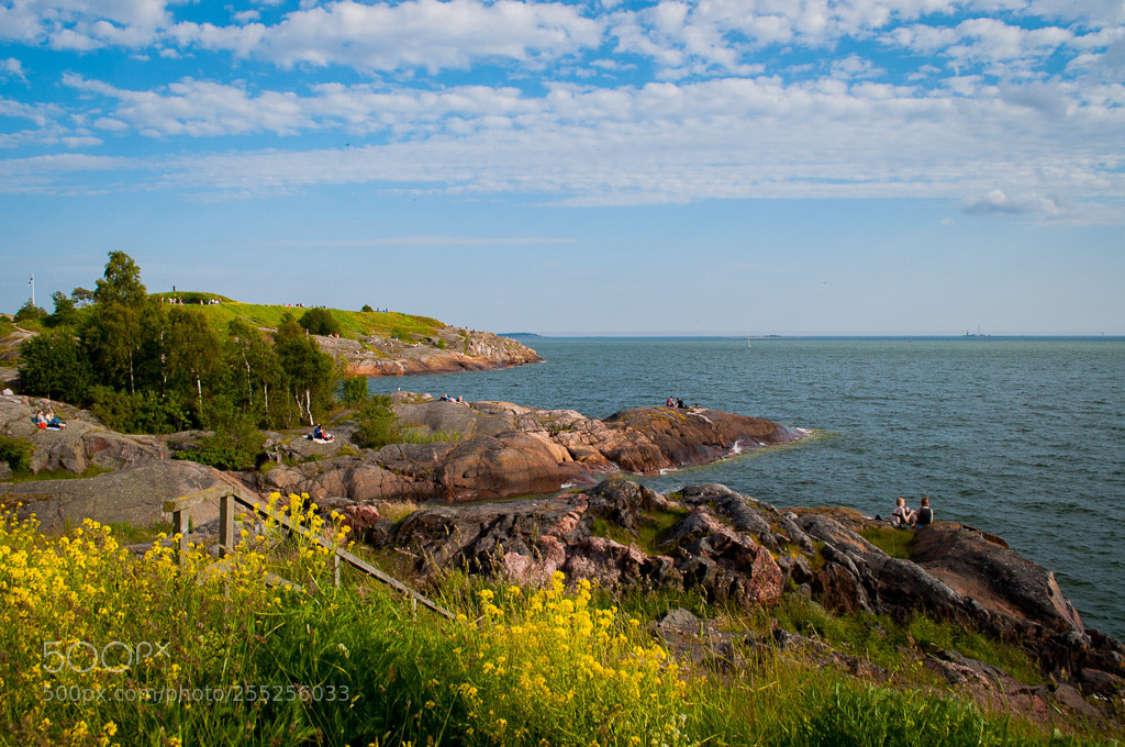 Nikon D5000 sample photo. Finland's beauty photography