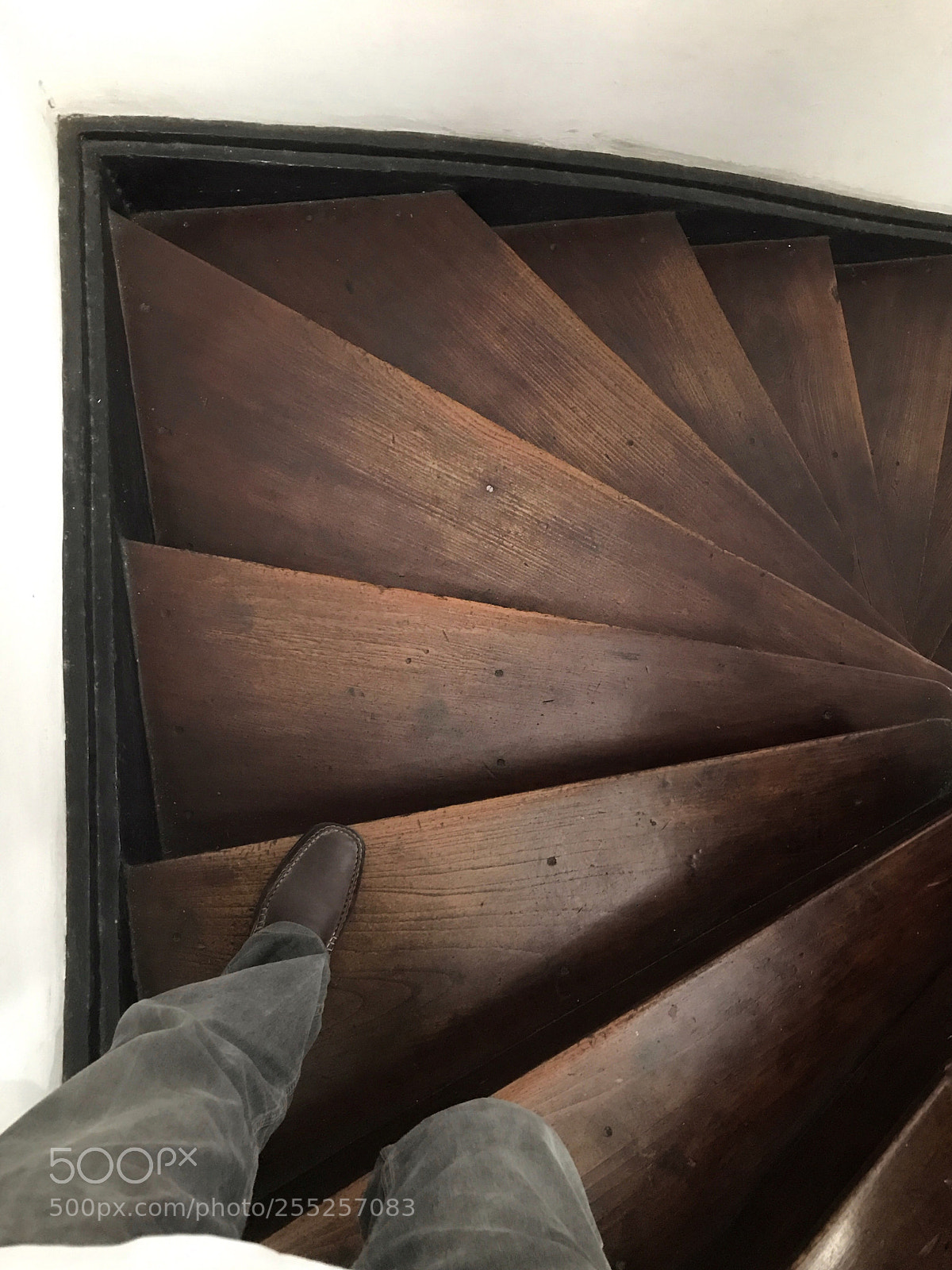 Apple iPhone 7 sample photo. Down the stairs photography
