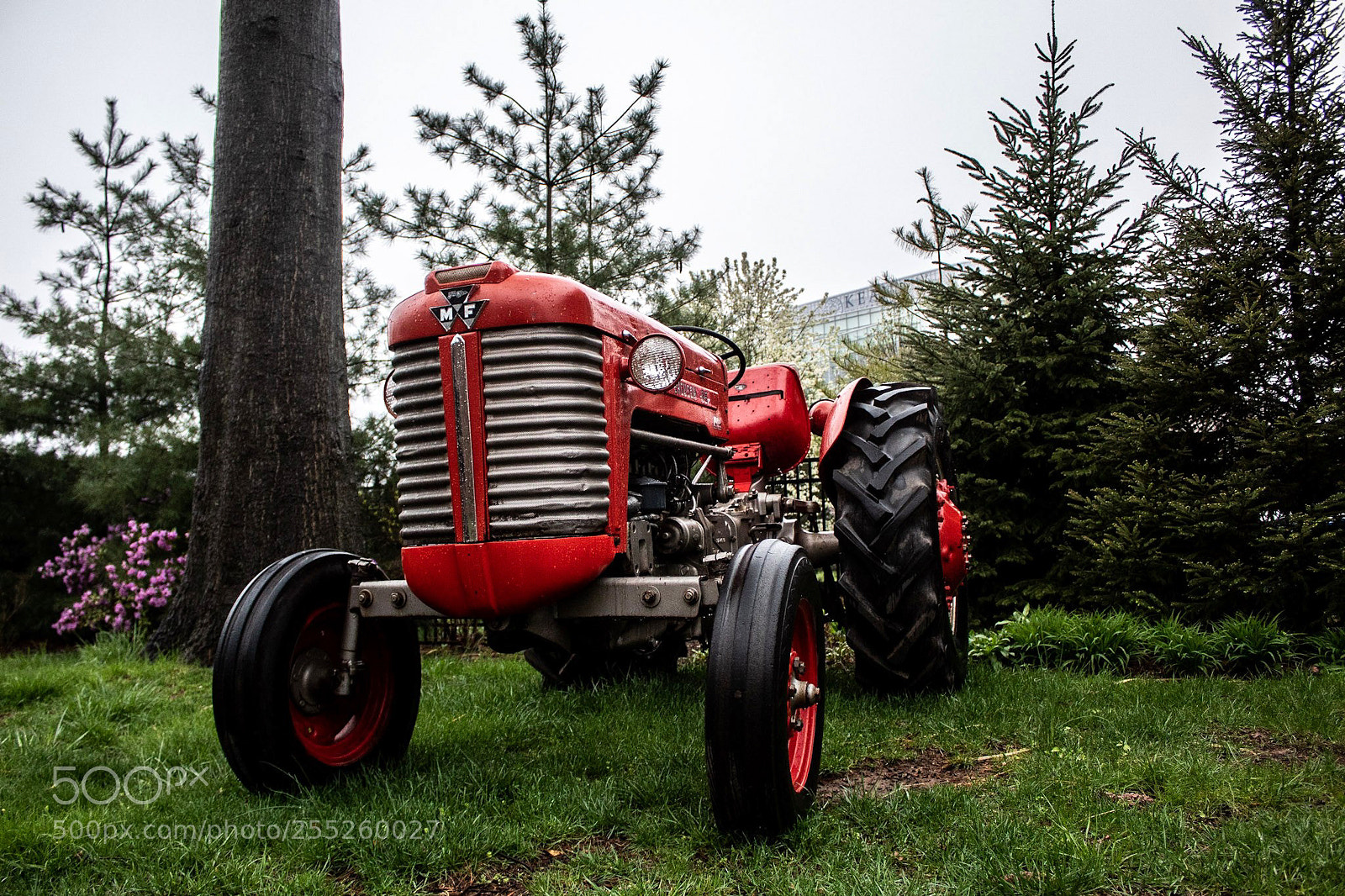 Canon EOS 1300D (EOS Rebel T6 / EOS Kiss X80) sample photo. Tractor in the city photography