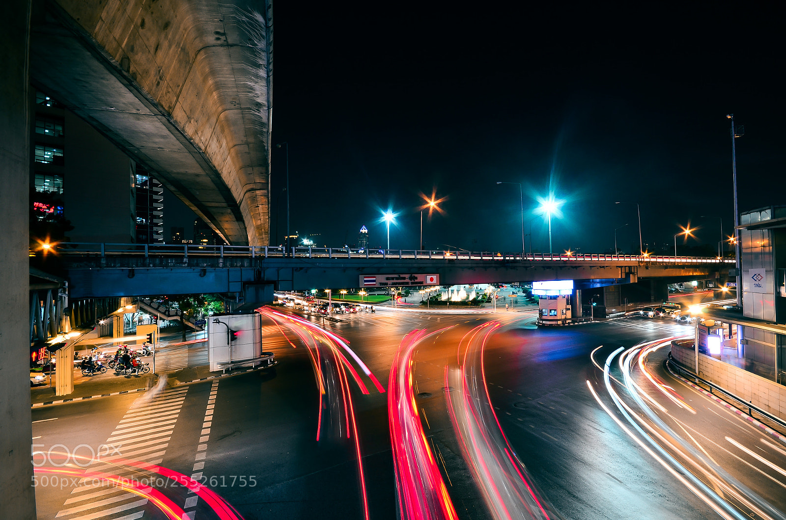 Nikon D5100 sample photo. Thai-japan bridge long exposure photography