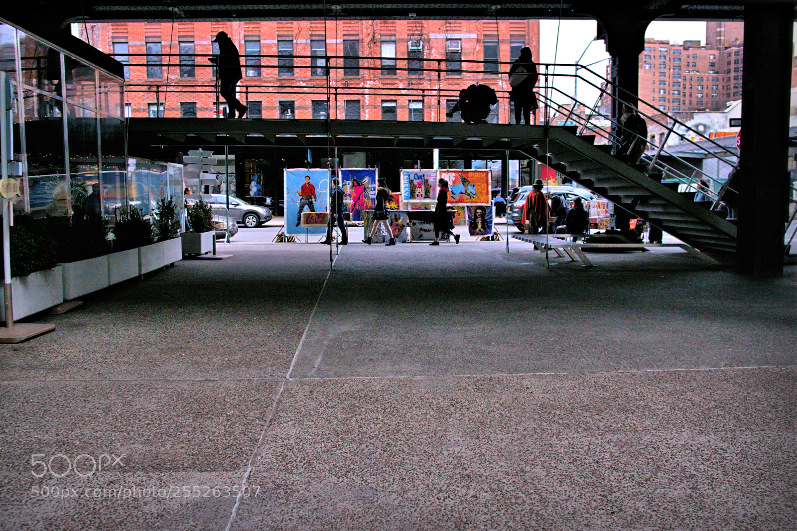 Sony a6000 sample photo. Art scene steps up photography