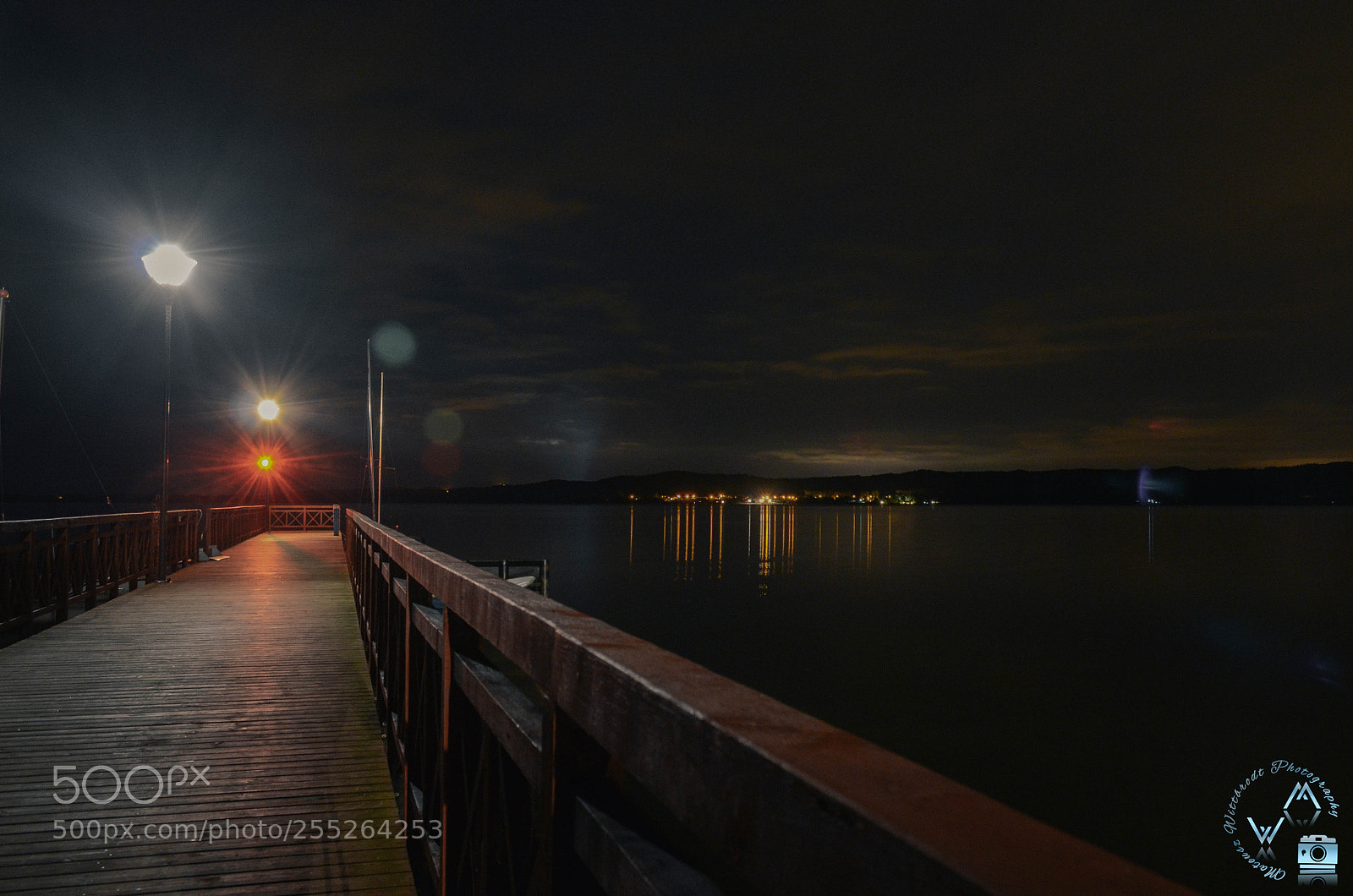 Nikon D5100 sample photo. Jezioro nocą/night lake photography