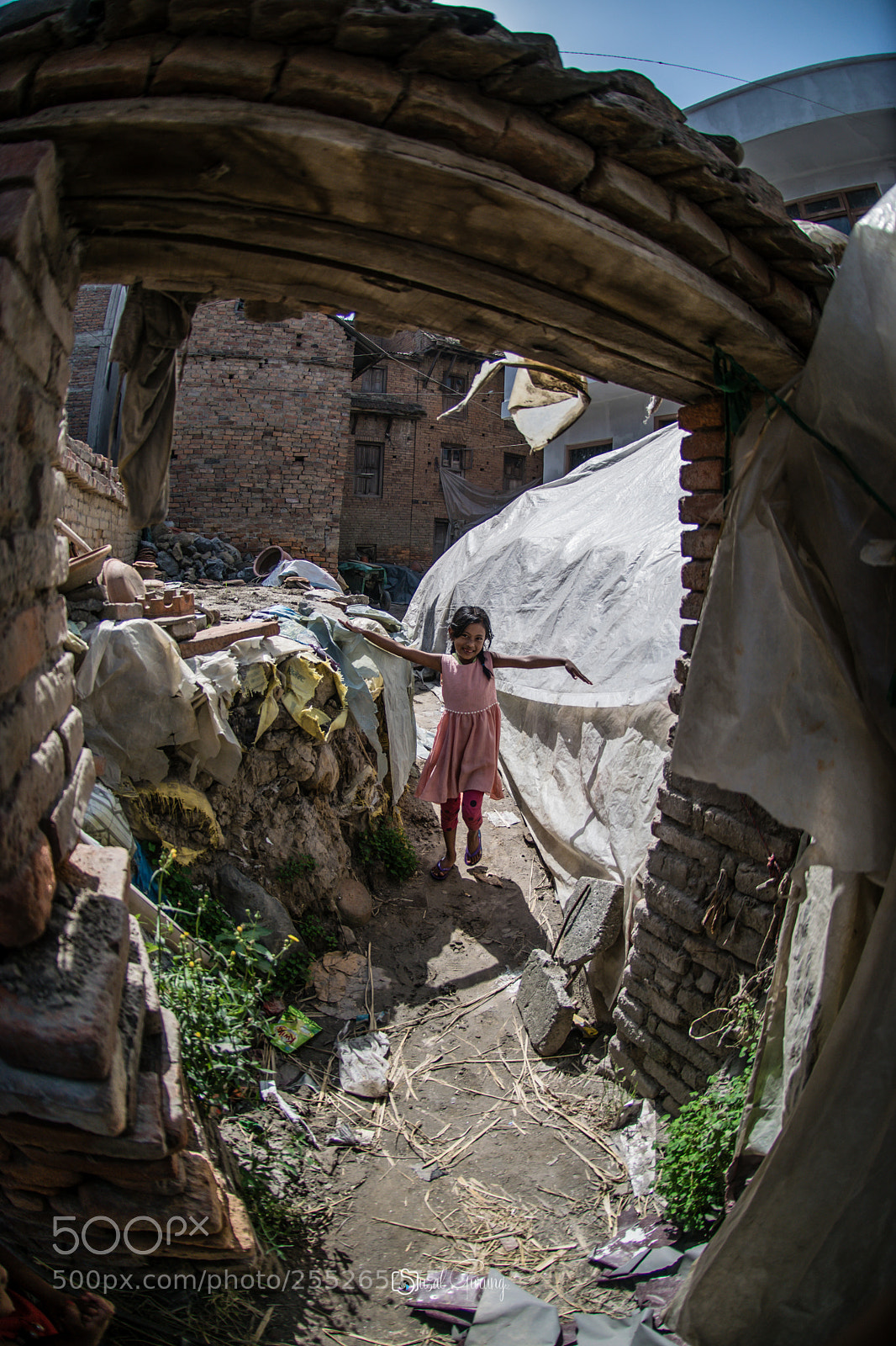 Nikon D5300 sample photo. Little angle of thimi,nepal photography