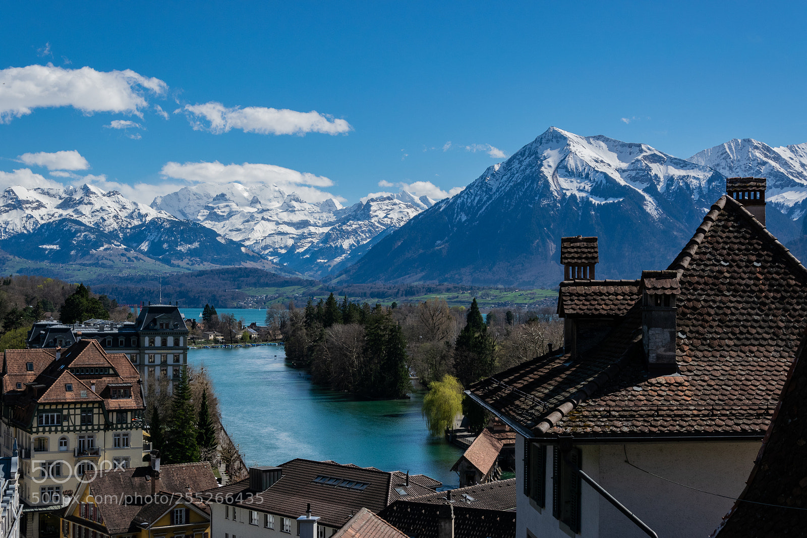Nikon D5300 sample photo. Thun mit blick zum photography