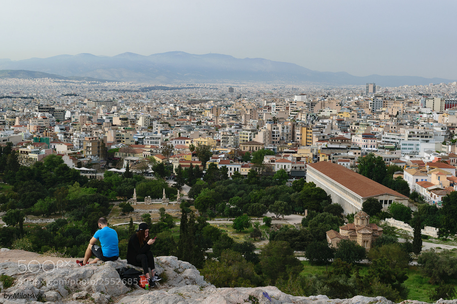 Nikon D3300 sample photo. Scene of athens photography