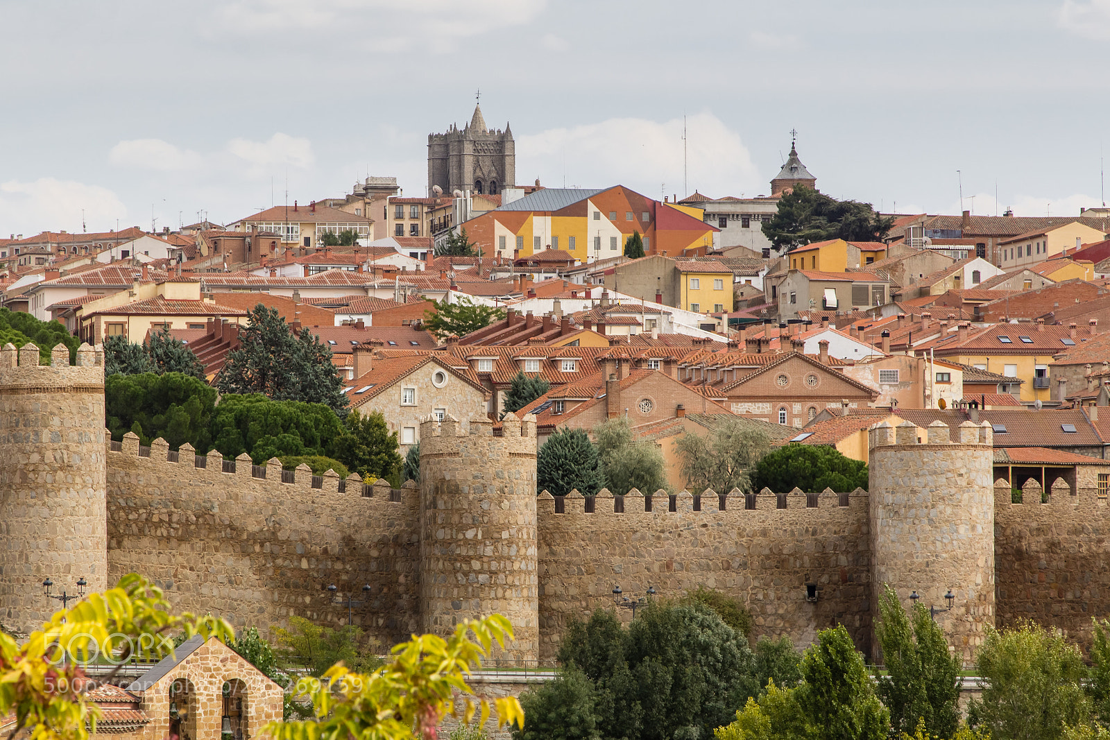 Canon EOS 60D sample photo. The city of avila photography