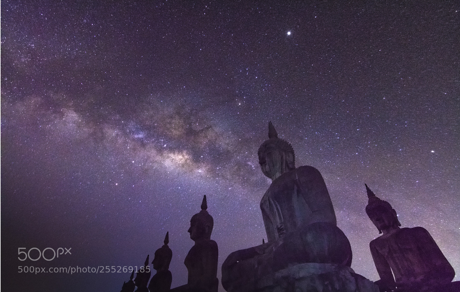 Nikon D7200 sample photo. Buddha and milky way photography