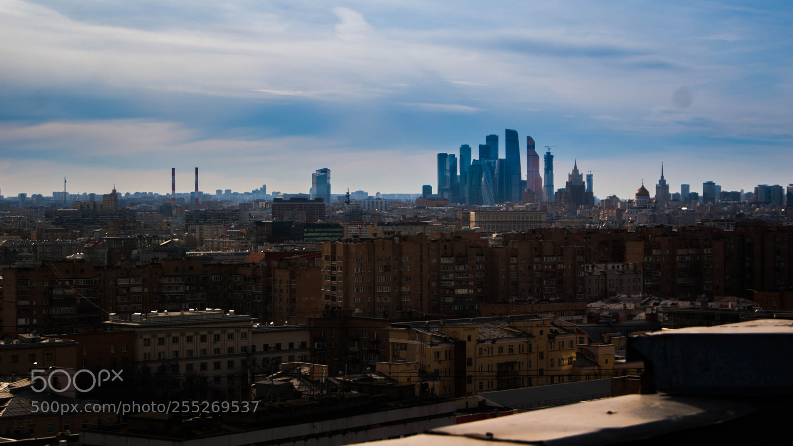 Sony Alpha DSLR-A230 sample photo. Moscow contrast photography