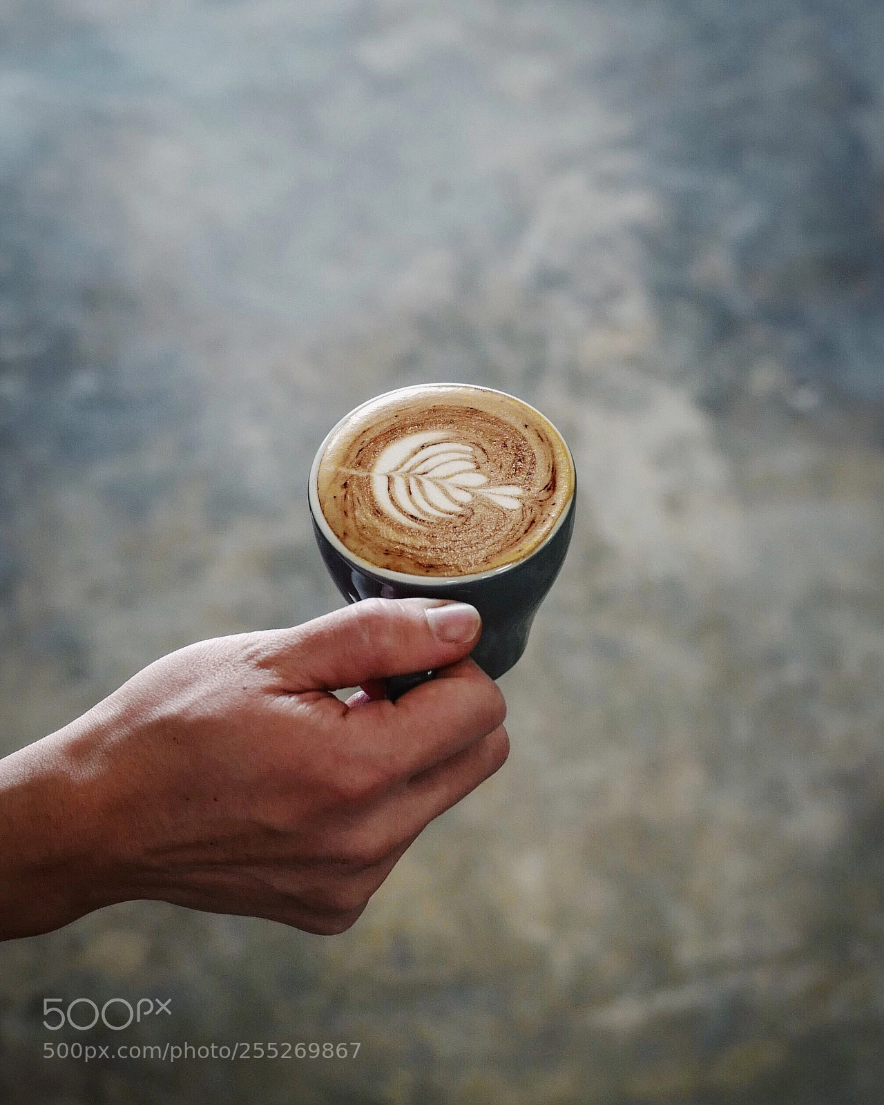 Leica SL (Typ 601) sample photo. Cup of latte photography