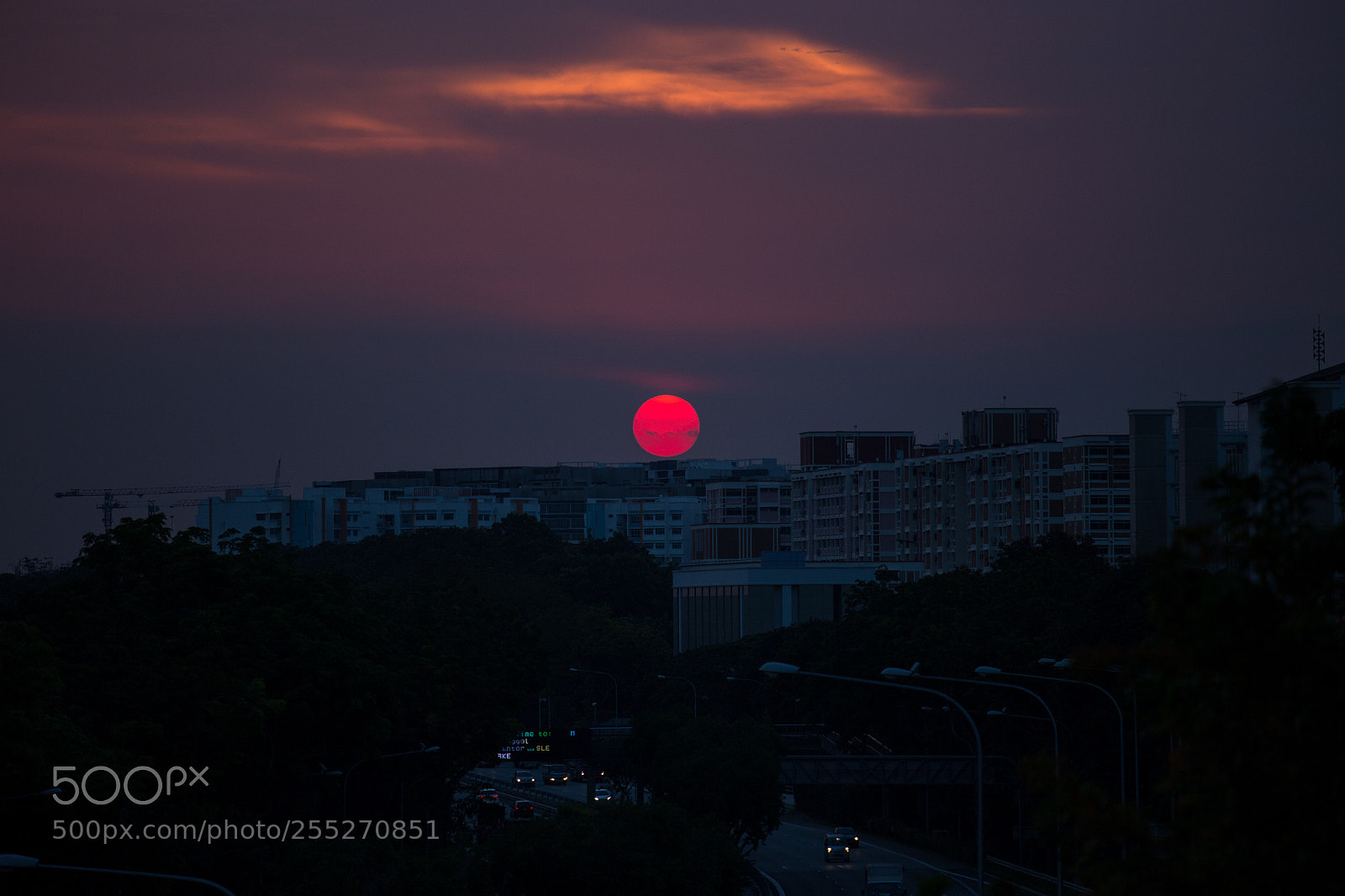 Canon EOS 6D sample photo. Red sunset photography