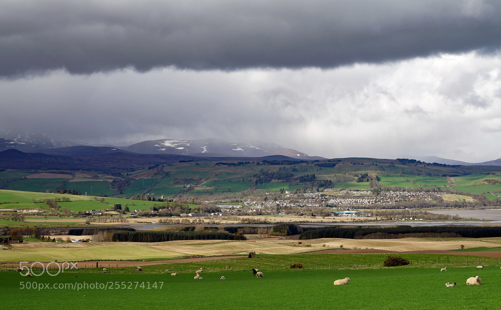Sony a7 sample photo. Dingwall, scottish highlands photography
