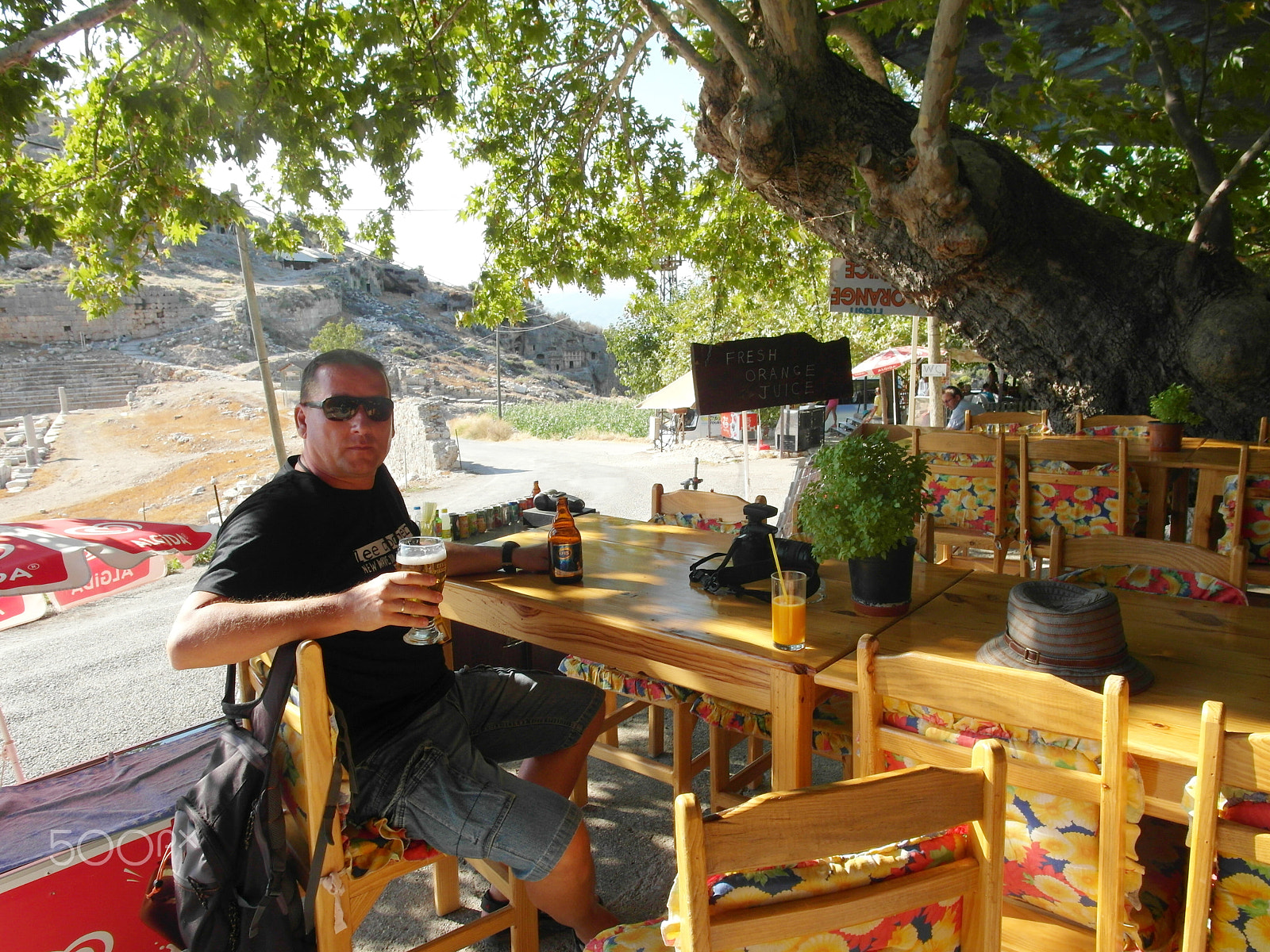 Samsung EX1 sample photo. Efes in tlos - turcja photography