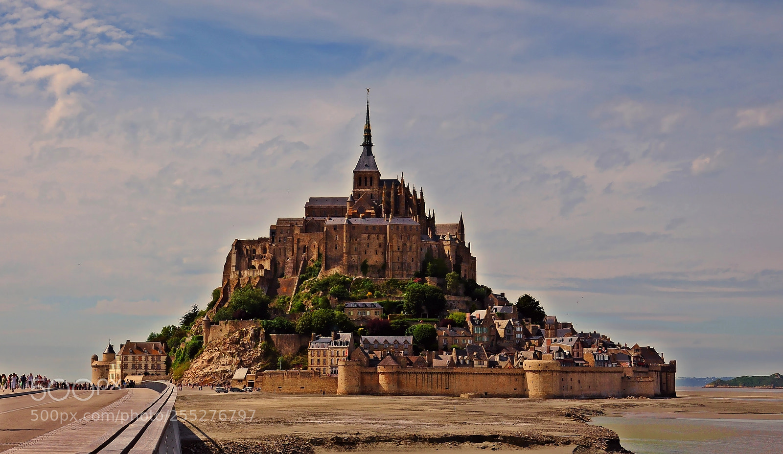 Nikon D90 sample photo. Mont saint michel with photography