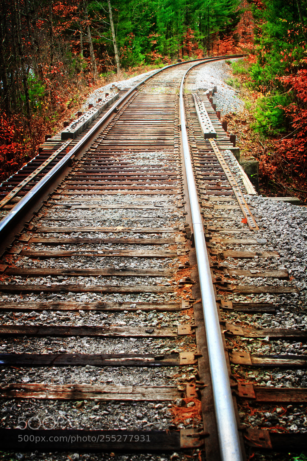 Canon EOS 7D sample photo. And down the tracks photography