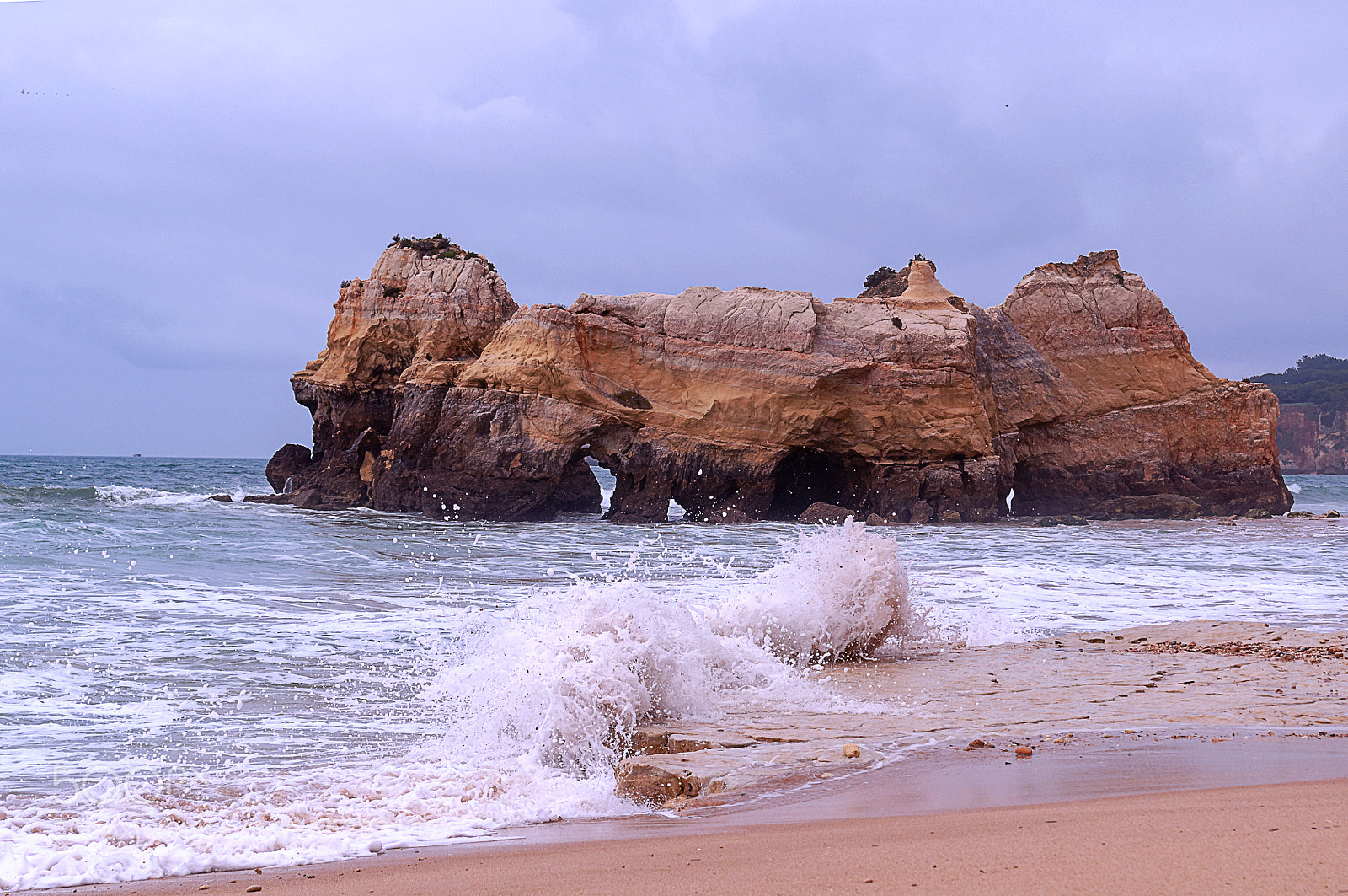 Nikon D5000 sample photo. Coast of portugal photography