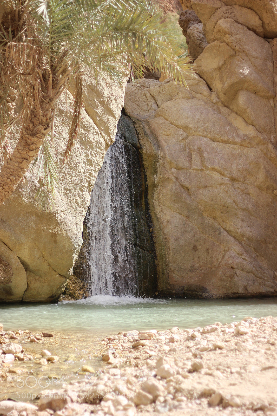 Canon EOS 600D (Rebel EOS T3i / EOS Kiss X5) sample photo. Chebika oasis waterfall photography