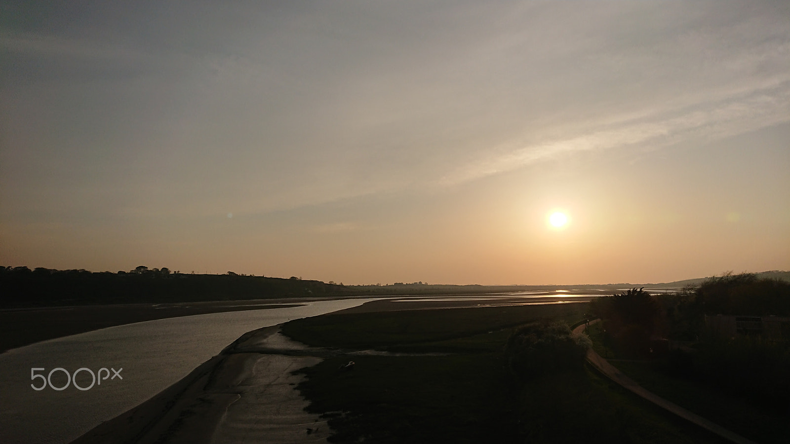 Sony Xperia XZ1 Compact sample photo. Golden hour in barnstaple photography