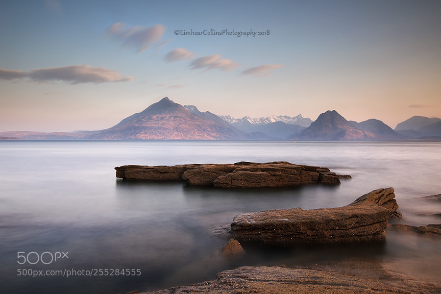 Canon EOS 5D Mark IV sample photo. First light at elgol photography