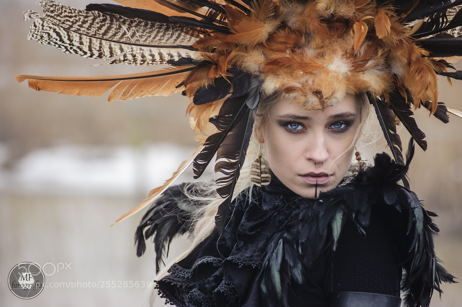 Nikon D700 sample photo. Shaman lady photography