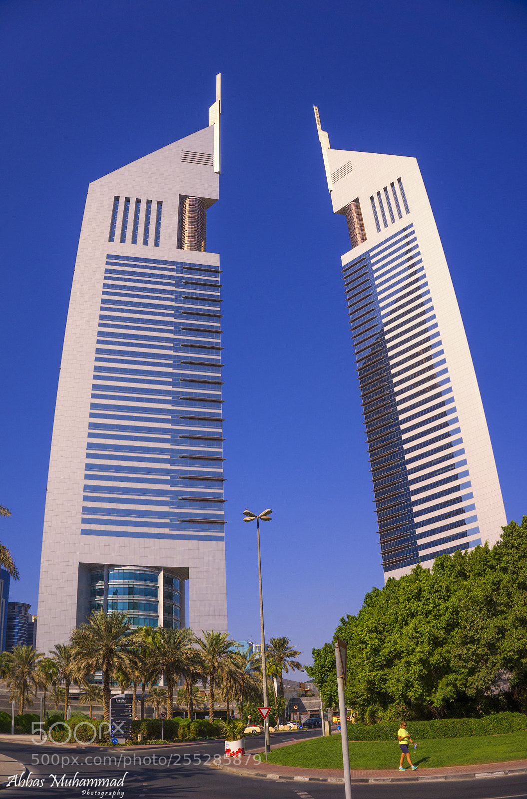 Sony Alpha a3500 sample photo. Emirates towers photography