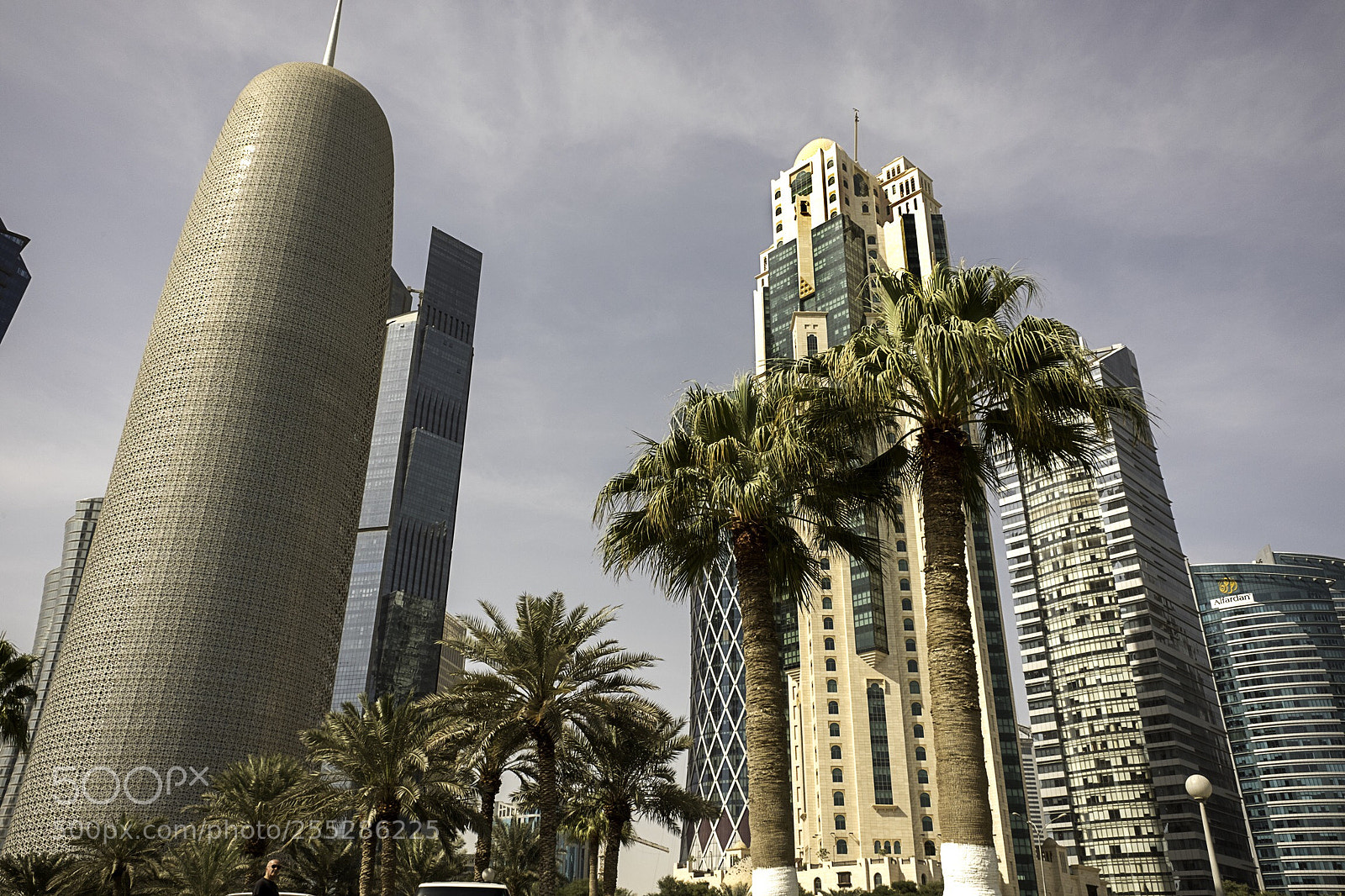 Fujifilm X70 sample photo. Doha tower photography