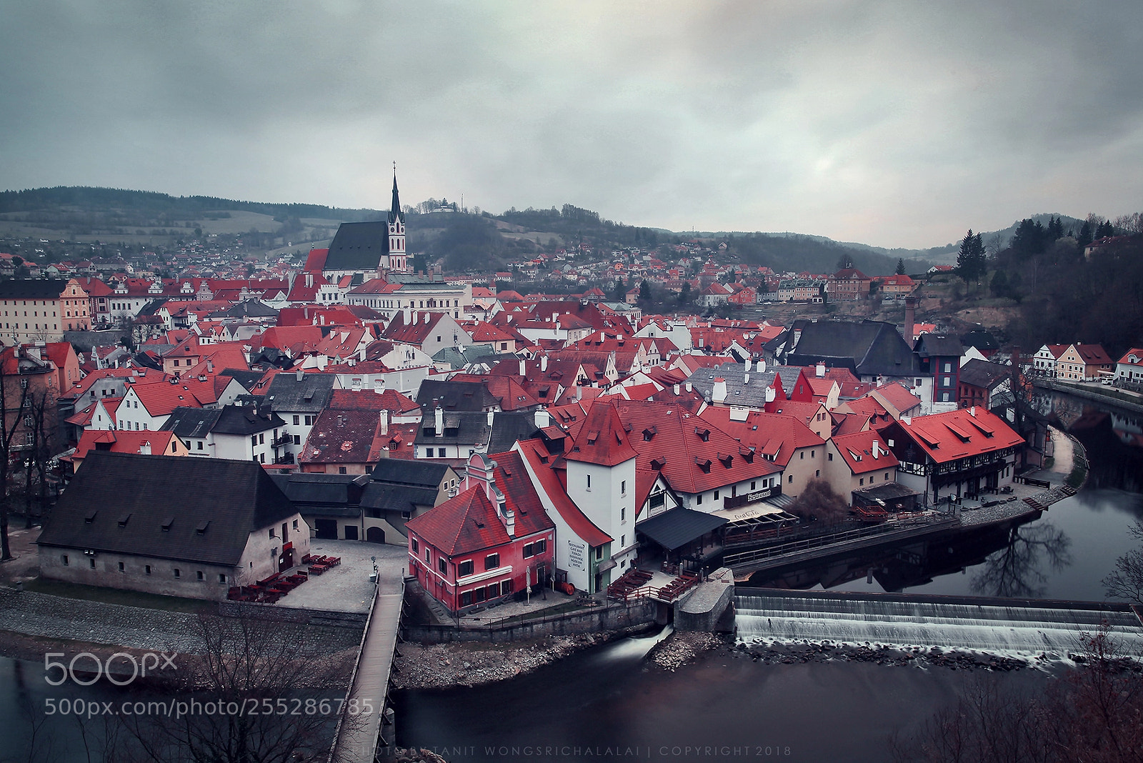 Canon EOS 5D Mark II sample photo. Cesky krumlov photography