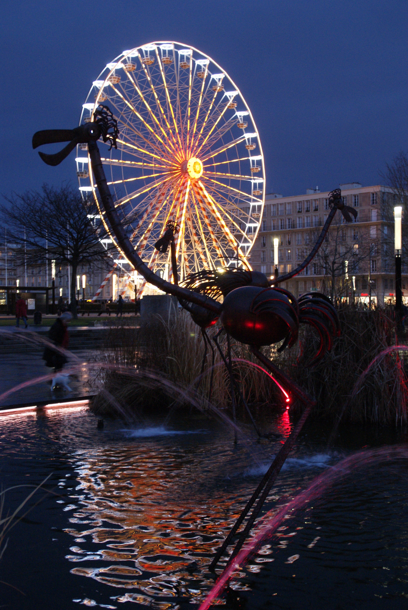 Sony Alpha DSLR-A330 sample photo. Autruche grande roue 
ostrich big weel photography