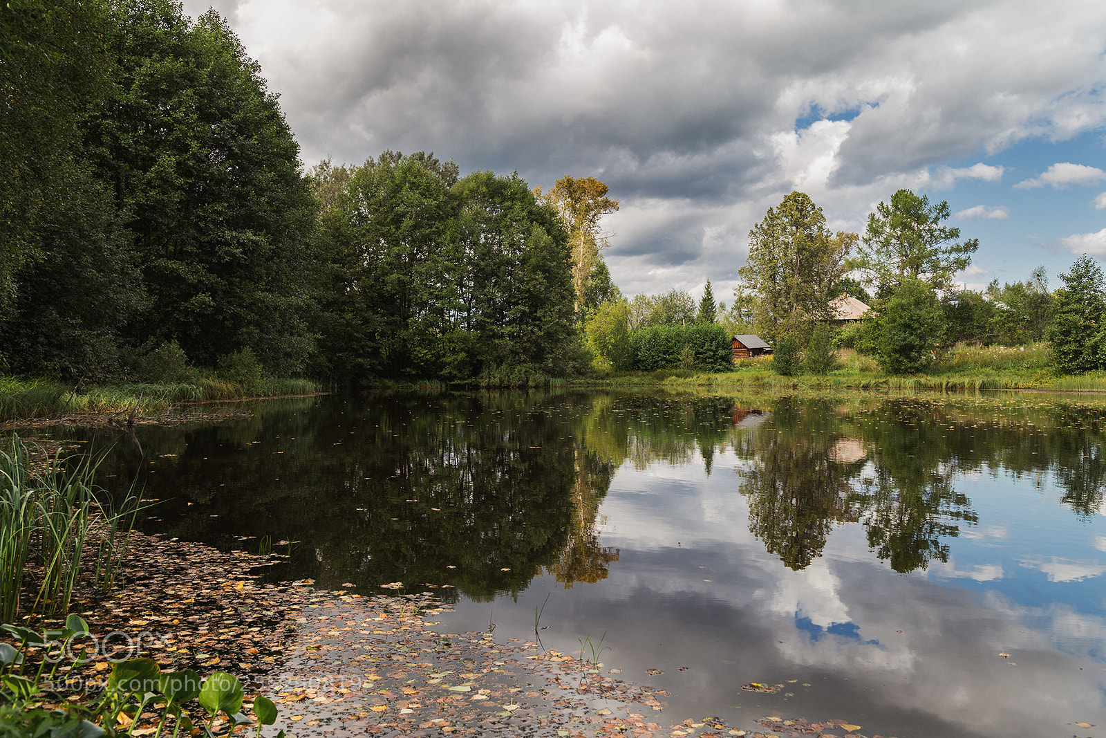 Canon EOS 6D sample photo. Autumn lake photography