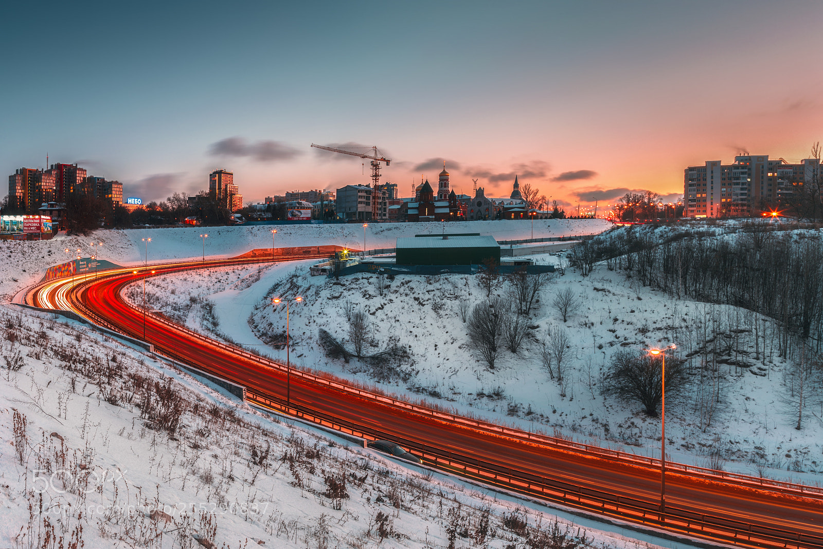 Canon EOS 6D sample photo. Evening city n photography