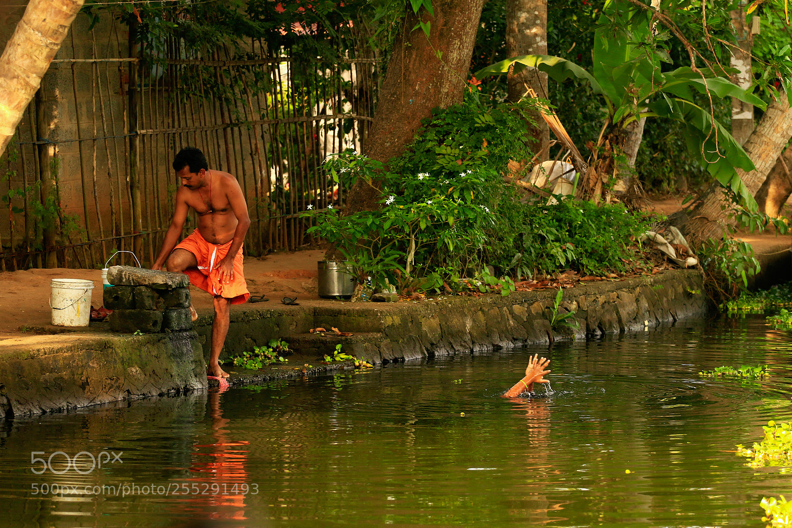 Canon EOS 70D sample photo. Clam picking in kerala photography