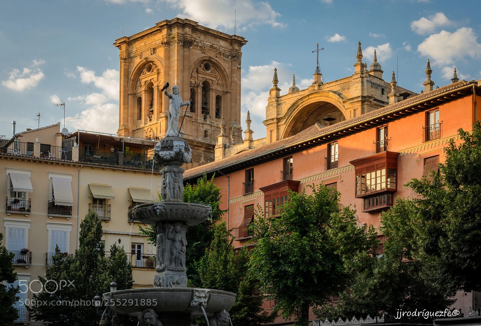 Nikon D5100 sample photo. Plaza bib-rambla y catedral photography