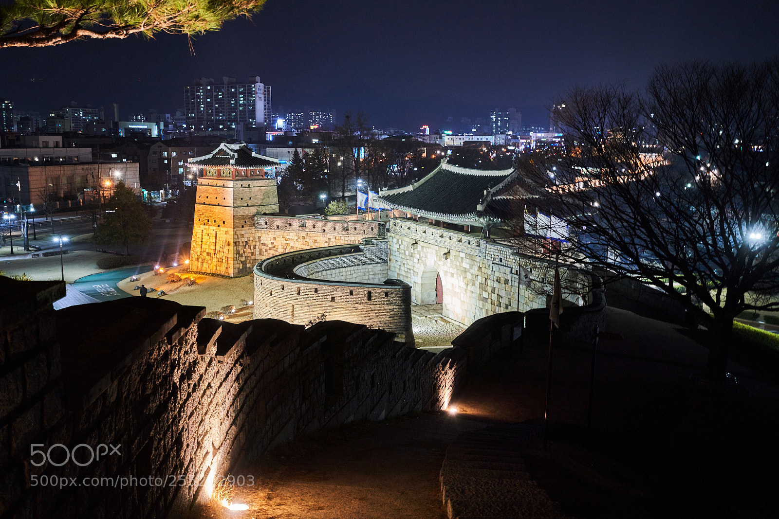 Sony a7R III sample photo. Suwon fortress photography
