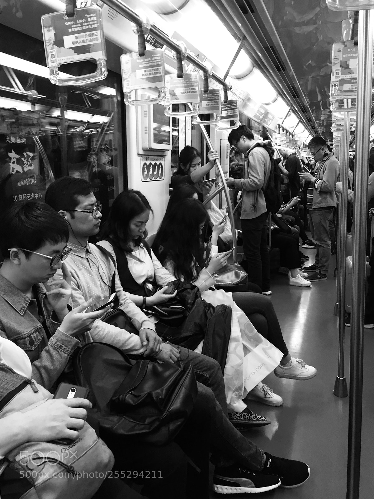 Apple iPhone 6 Plus sample photo. In the metro #2 photography